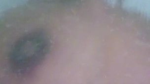 Underwater Ebony Pussy