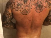 Jason Collins showering