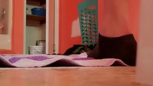 Buttplug dildo fucking