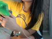 SFW [ASMR] Mouth Sounds, Tapping, SLIME ( Asmr Amoeba )  13/16