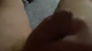 Stroking my ginger cock