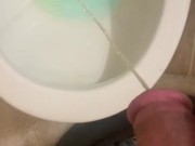 Male pissing. 