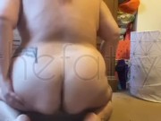thefattyf — teasing, again  - Screenshot 9 of 16 - Fat Girl