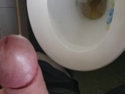 Semi hard pissing