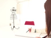 【無】生チンポデッサンでムラムラしちゃいました パート1 4/16