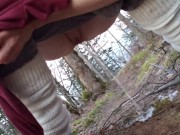 Cute Lil' Bunny Takes A Piss With Nipple Clamps On 5/16