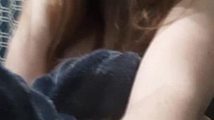 Trying to not get caught in my stepbrother's chair!