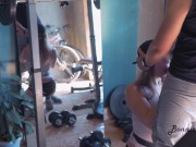 I Fucked Her During Home Training. Strong Milf Gets Creampie 9/16