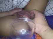 Pussy attention: Pumping, clit and peehole worship - and squirting. A LOT! 1/16