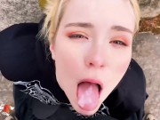 Блондинка Сосет Хуй И Жестко Ебется В Лесу - Screenshot 16 of 16 - 18 Year Old