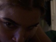 Sexy whore sucks dick while on the phone with boyfriend  4/16