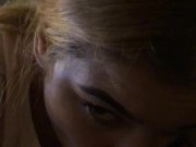 Sexy whore sucks dick while on the phone with boyfriend  5/16