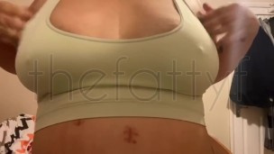 thefattyf — huge tits play