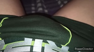 Mi verga se pone dura como roca