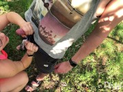 I Make Him Cum in Minutes - Risky Outdoor Fun - UNCUT FOOTAGE  7/16