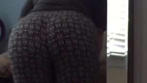 Slo-mo mesmerizing bbw ass shake