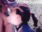 Super wet and sloppy facefucking, on a leash ROUGH THROAT PIE #3 3/16