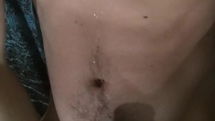 Cumming handsfree from anal