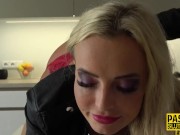 Restrained milf eaten out and pounded 1/16