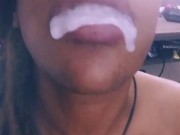 Cum Guzzling Island Freak 
