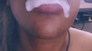 Cum Guzzling Island Freak 