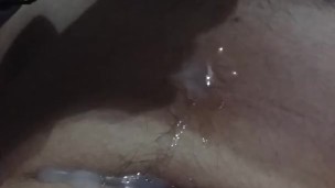 Playing with my dick, Tremenda corrida