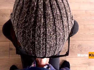 Gave suck dick during a kissing lesson, cumshot in mouth, ordered swallow