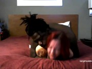 Skinny girl takes BBC from behind 11/16