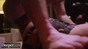 Deeper. Adriana is handcuffed and obliged to watch