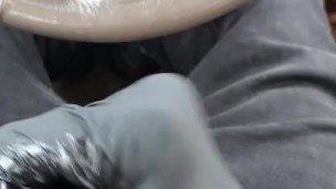 Huge Public Nut In The Car