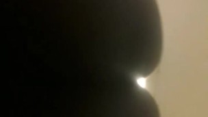 Chubby pretty black pussy pisses on hiddwn webcam in toilet