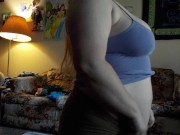 Fat Workout Stomach Play BBW Booty JIggle