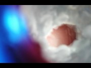 The view from the inside. MEGA Blast in fake pussy!!!RichFantasy