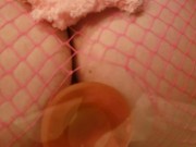 Adorable Nerdy Faery Bunny Gets A Golden Shower and a Dildo Ride 14/16