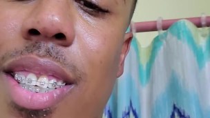 Sexy light skin right out the shower