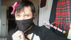 Femboy highlight Ash Steele doing the thing