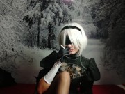 nier automata: sexy smoking