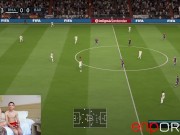 Youtube Gameplay FIFA 2020 ends in porn. Youtuber Jordi ENP fucks teen Lya. 1/16
