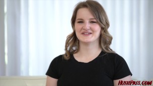 Big teen tits Eliza Eves rimming before doggystyle with stud