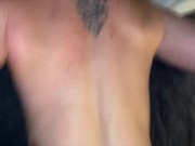 Hott tinder blonde takes is in the butt first night  13/16