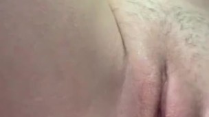 Wishing I had a thick cock to destroy my pussy 
