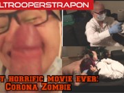 Coronavirus zombie and nurse blowjob and fuck parody