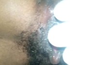 Horny Ebony Milf's Pink Pussy Keeps Dripping - Anal Fingering, Big Ass POV
