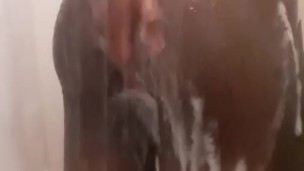 Steamy hot shower 