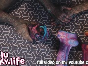 Unboxing our new Hankeys XXL Sex Toys - Lily Lu and Anuskatzz tattoo 13/16