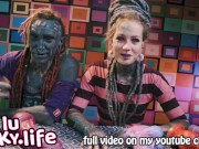 Unboxing our new Hankeys XXL Sex Toys - Lily Lu and Anuskatzz tattoo 14/16