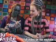 Unboxing our new Hankeys XXL Sex Toys - Lily Lu and Anuskatzz tattoo 6/16