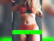 Plus size model dancing  - Screenshot 1 of 16 - Bigass
