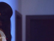 Lesbea Mishelle Klein shares lesbian pussy eating orgasm with Tiny Tina 1/16