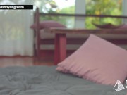 Cute babe anal stretching and gaping with butt plug & squirt Close up